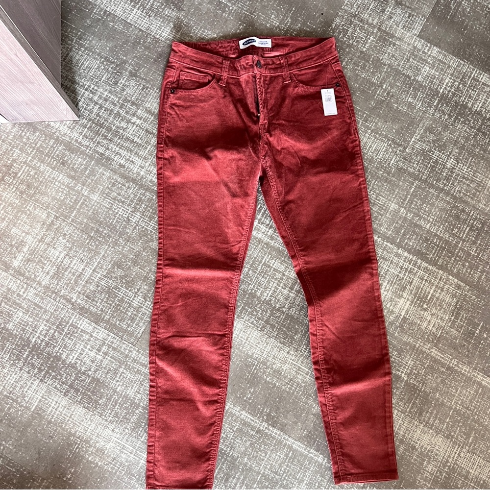 Old Navy Deep Red Skinny Pants